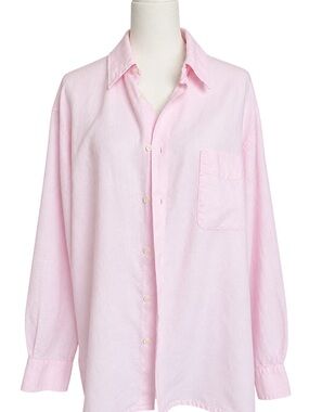 EUROPANN Vintage 100% Linen Pink Shirt UNISEX